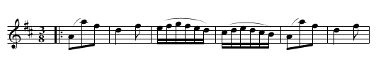 STANWIX WALTZ - staff notation
