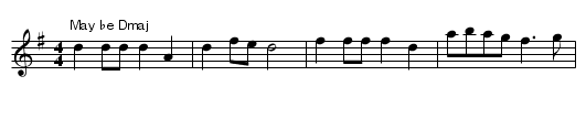 Stappletons March. BF11.62 - staff notation