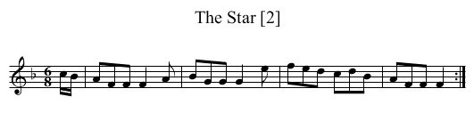 Star [2], The - staff notation