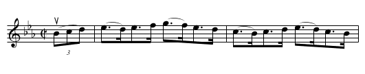 STAR HORNPIPE - staff notation