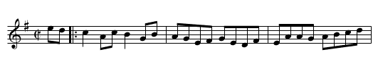 Star of Munster, The - staff notation