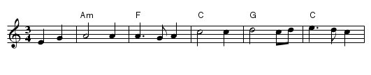 Star of the County Down, the  - staff notation