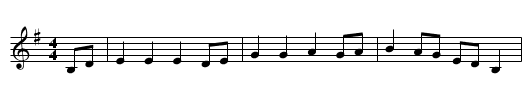 Star of the County Down, The - staff notation