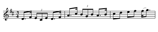 Stärkestadspolskan - staff notation