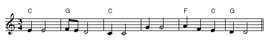 Starodavnym Slesko - staff notation