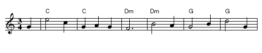 Starry Nights of Shetland - staff notation