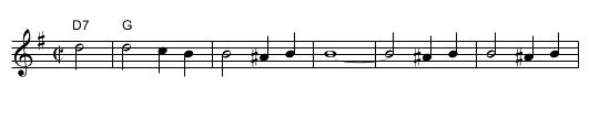 Stars and Stripes Forever (2nd section) - staff notation