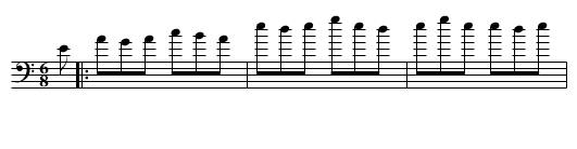 Statia Donelly's - staff notation