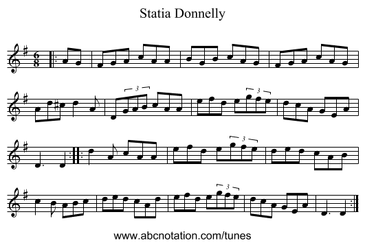 Statia Donnelly - staff notation