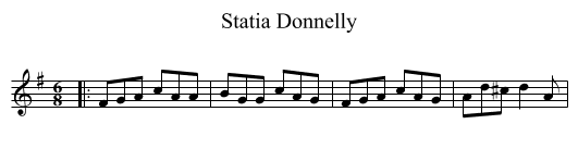 Statia Donnelly - staff notation