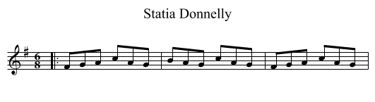 Statia Donnelly - staff notation