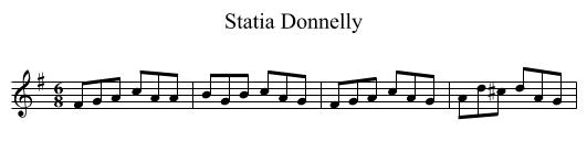 Statia Donnelly - staff notation