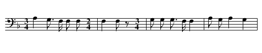 Steal-partner Dance Song (c) - staff notation
