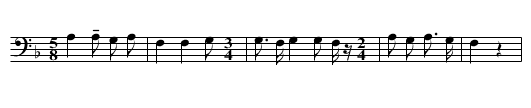 Steal-partner Dance Song (f) - staff notation