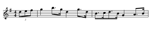 Steam-boat Hornpipe - staff notation