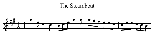 Steamboat, The  - staff notation