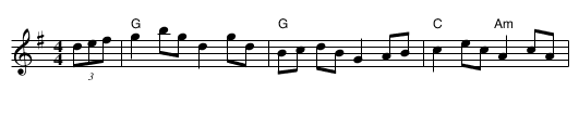Steamboat, the  - staff notation