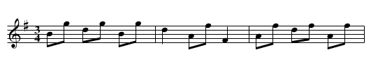 Steirer (73.) - staff notation