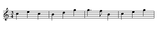 Steirer - staff notation