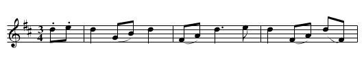 Steirer - staff notation