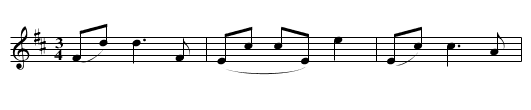 Steirer - staff notation