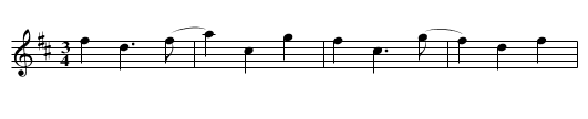 Steirer - staff notation