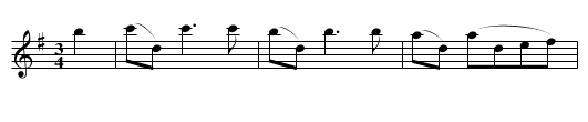 Steirer - staff notation