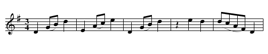 Steirischer D-Walzer - staff notation