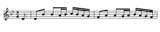 Stensele polska - staff notation