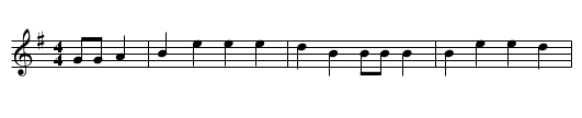 Step It Out, Nancy - staff notation