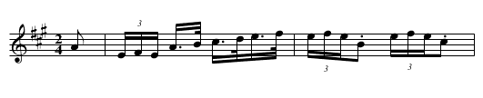 Step Up Sam - staff notation