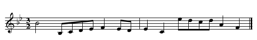 Stephney's New Revived HP. WM007 - staff notation