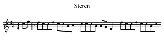 Steren - staff notation