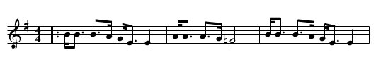 Stew, Alas - staff notation