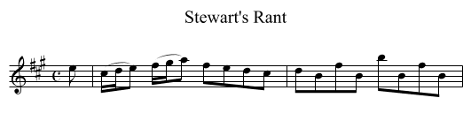 Stewart's Rant - staff notation