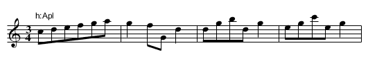 Steyrer Tanz in C, nr. 10 - staff notation