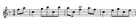 Steyrer Tanz in F, nr. 30 (Clarinett Taenze) - staff notation