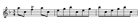 Steyrer Tanz in F, nr. 39 - Clarinetto oder Violin - - staff notation