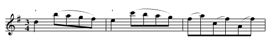 Steyrer Tanz in G, nr. 32 - staff notation