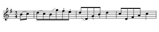 Steyrer Tanz in G, nr. 36 - staff notation