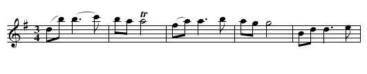 Steyrer Tanz in G, nr. 69 - staff notation