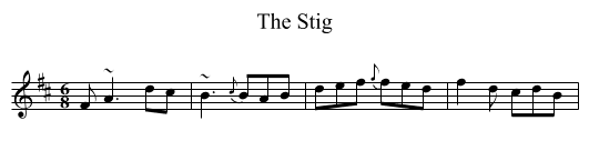 Stig, The  - staff notation