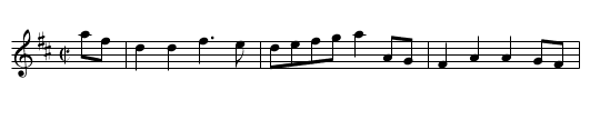Stir her up and hold her ganging - staff notation