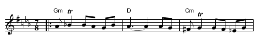 &Scaron;to me dade - staff notation