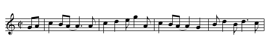 Stone Mountain Wobble - staff notation
