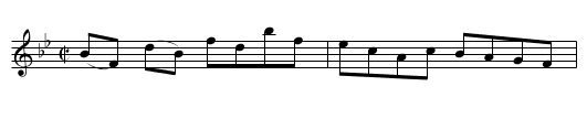 Stoney Steps. Le4.121 - staff notation