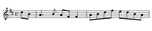 Stoney Steps - staff notation