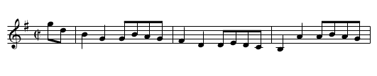 Storrers hornpipe 2   (G) - staff notation