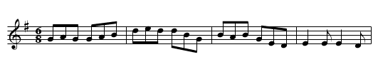 St.Patrick's Day In The Morning. WM041 - staff notation
