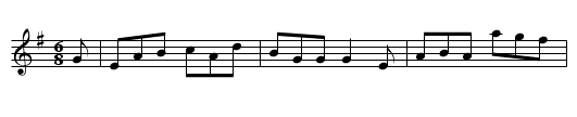 Straddle the Donkey - staff notation